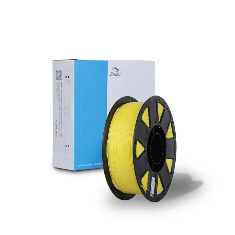 Filamento Ender-pla Creality P/ Impressora 3d Amarelo 1kg 1.75mm