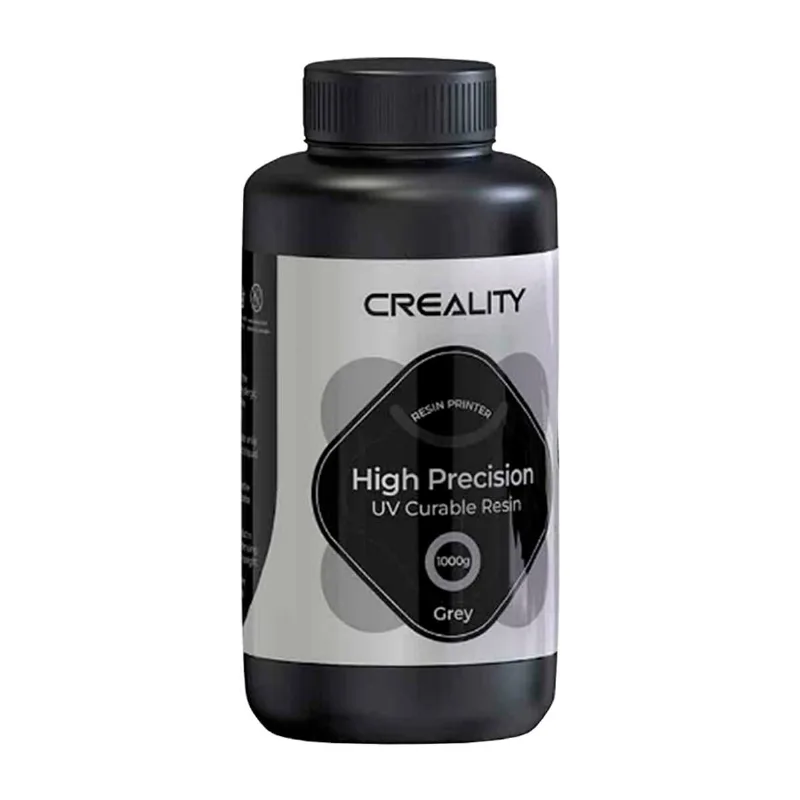 Resina Creality Curável Uv De Alta Precisão Lcd 8k 1kg Cinza