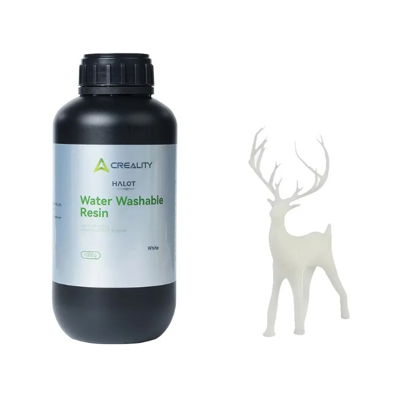 Resina Creality Halot Lavável Para Impressora 3d Lcd 1 Kg Branca
