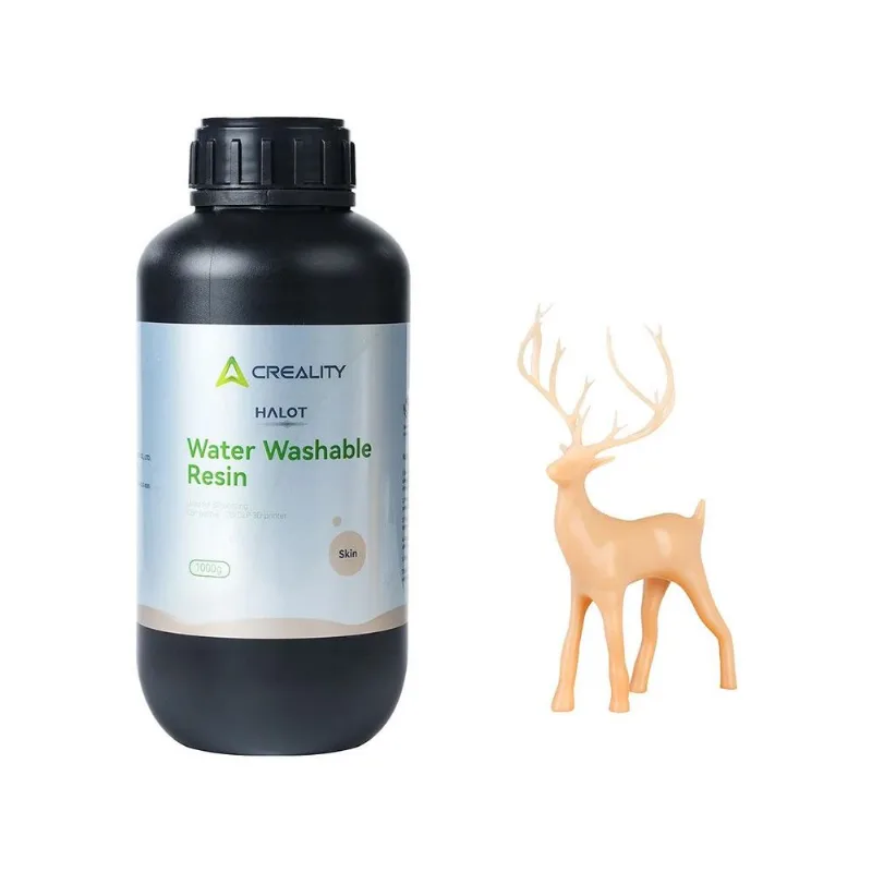 Resina Creality Halot Lavável Para Impressora 3d Lcd 1 Kg Pele