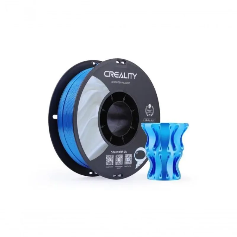 Filamento 3d Creality Cr-silk 1,75mm Blue 3301120006i - 3301