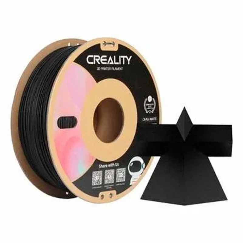 Filamento 3d Creality Cr-pla 1,75mm Preto Fosco - 3301010297
