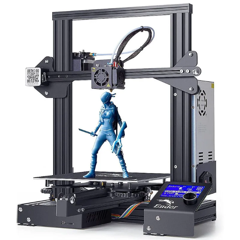 Impressora 3D Creality fdm Ender-3 USB sd Bivolt - 1001020161