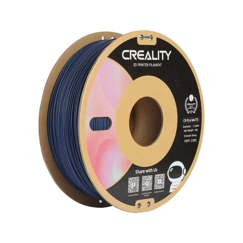 Filamento Cr-pla Creality P/ Impressora 3d Azul Mar Fosco - 3301010298