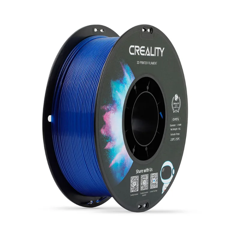 Filamento Petg Para Impressora 3d Creality Cr-petg 1 Kg/rolo 1.75 Mm Azul