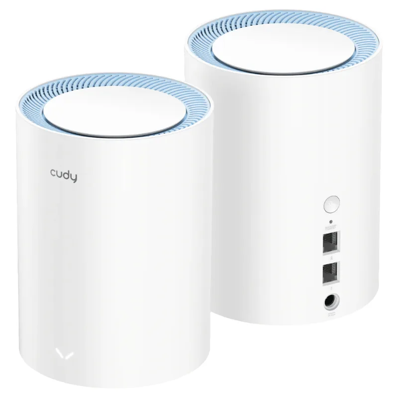 ACCESS POINT CUDY AC1200 WI-FI WHOLE HOME MESH SOLUTION PACK X2 (M1200)_EU V1.0