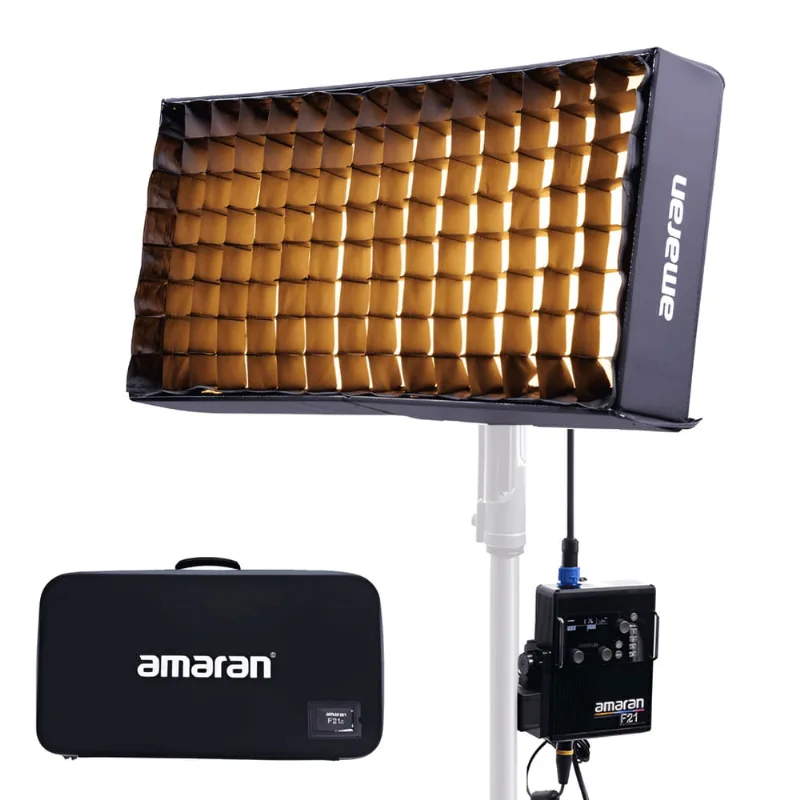 Iluminador LED Flexível Amaran F21x Bi-Color 100W Light Mat Plate V-Mount