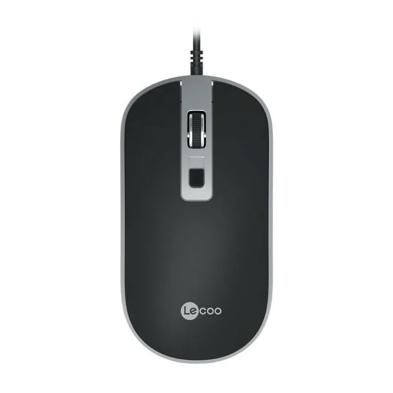 Mouse Lenovo Lecoo Ms104 Usb 2000dpi Preto