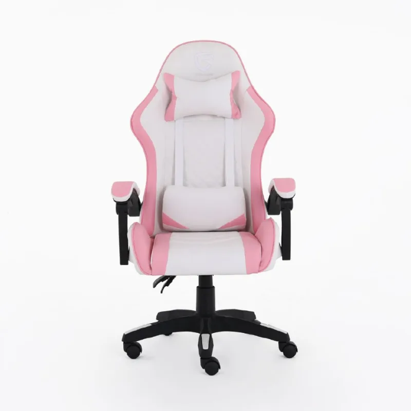 Silla Gamer 01R Ergonómica Reclinable Rombo Silla Gamer 01R Ergonómica Reclinable Rosa