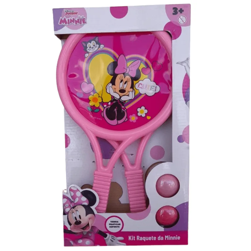 Kit Raquete - Disney Minnie Mouse HONGYAO