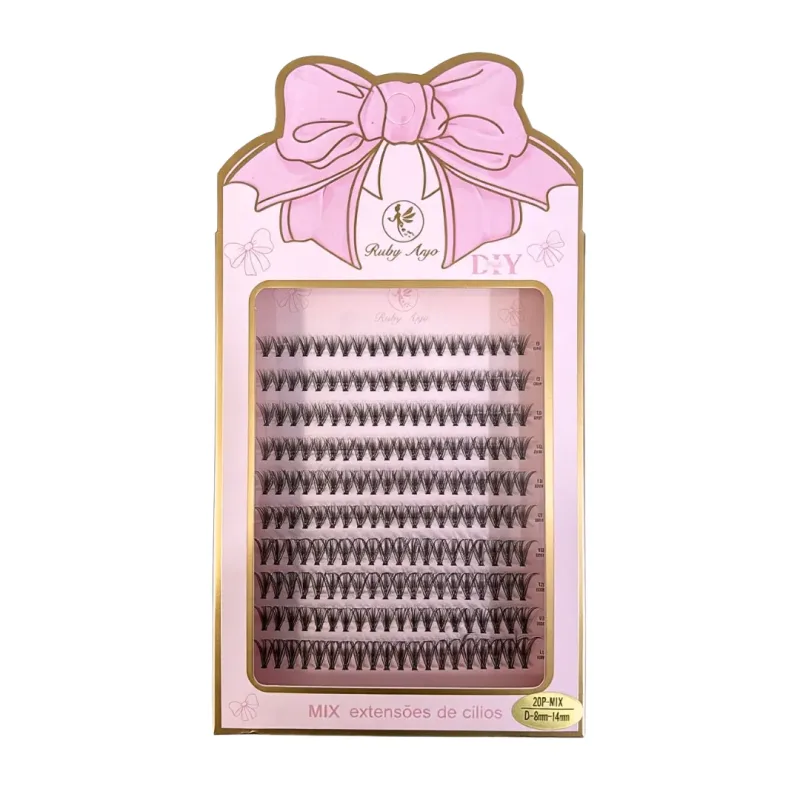 Kit Cílios Tufinho 30P+40P - Ruby Anjo (RA739-3)
