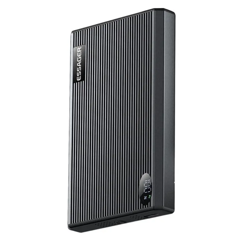 Carregador Portátil Essager Wireless/USB-C/PD20W 10000mAh EDY1W-SY0G-Z Preto