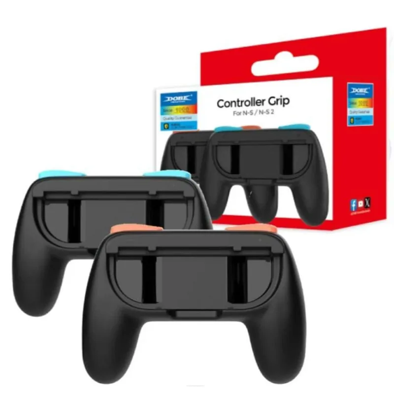 Grip Para Nintendo Switch Joy-con Controles Preto Dobe