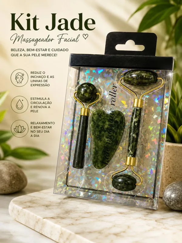 KIT MASSAGEM FACIAL - Lulu Make & Acessórios