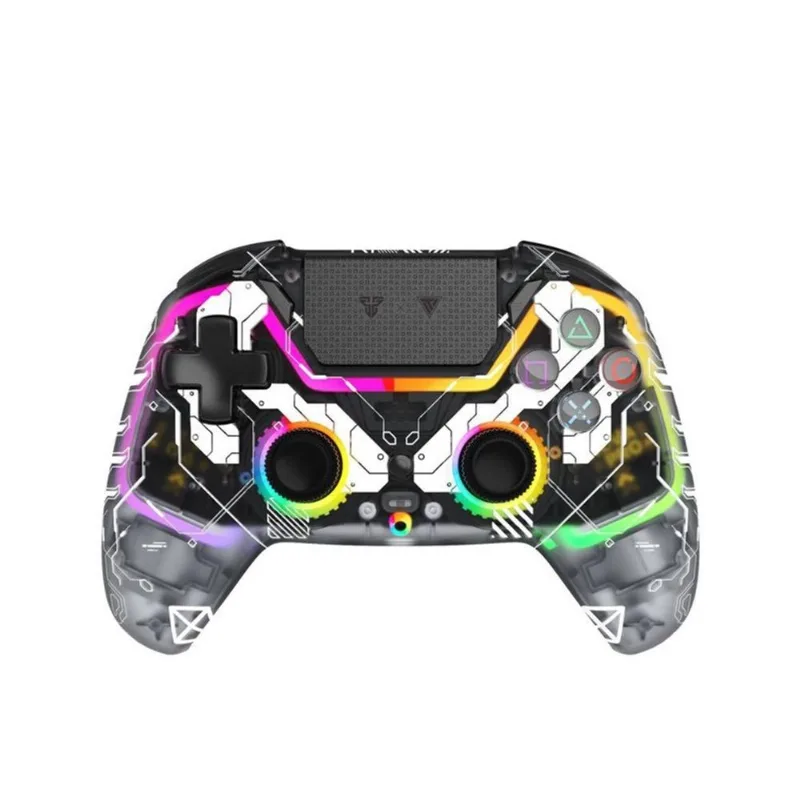 Controle sem fio Fantech para PC/PS3/PS4 BT Nova Pro RGB Preto