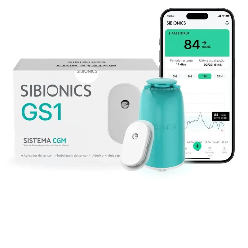 Sibionics Gs1 Sistema De Monitoramento Continuo De Glicose