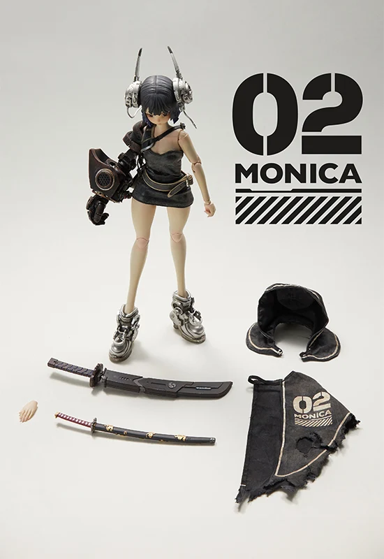 SEVEN STARS SERIES BEAUTIFUL CHEMISTRY NO.2 MONICA 1/6 SCALE ACTION FIGURE