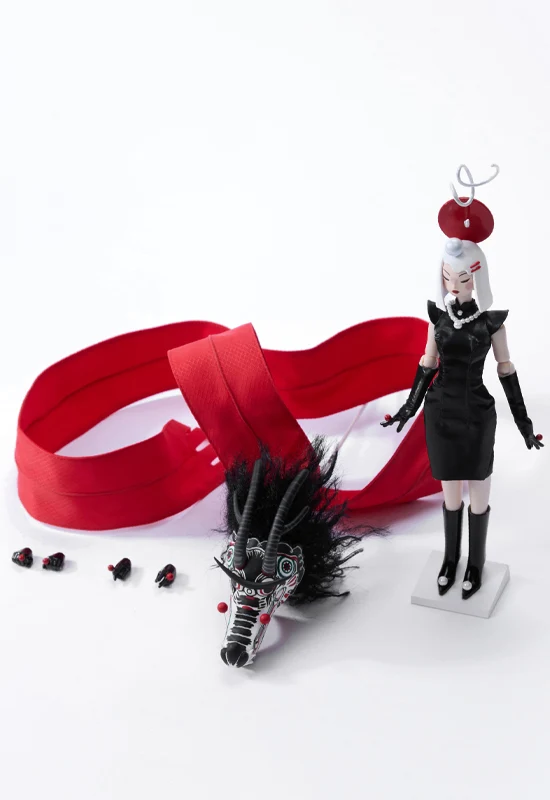 AFS(ART FASHION STORY) BEAUTIFUL CHEMISTRY x MY AFS LOONG DANCER YAN YAN 1/12 SCALE ACTION FIGURE