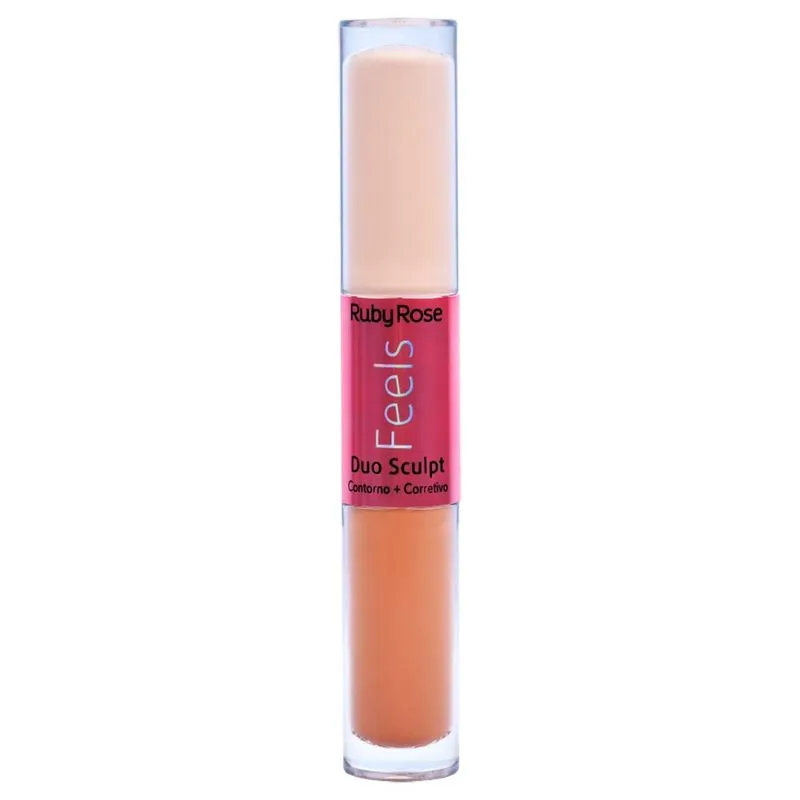 Corretivo Líquido Ruby Rose Duo Sculpt Feels HB8101 S4