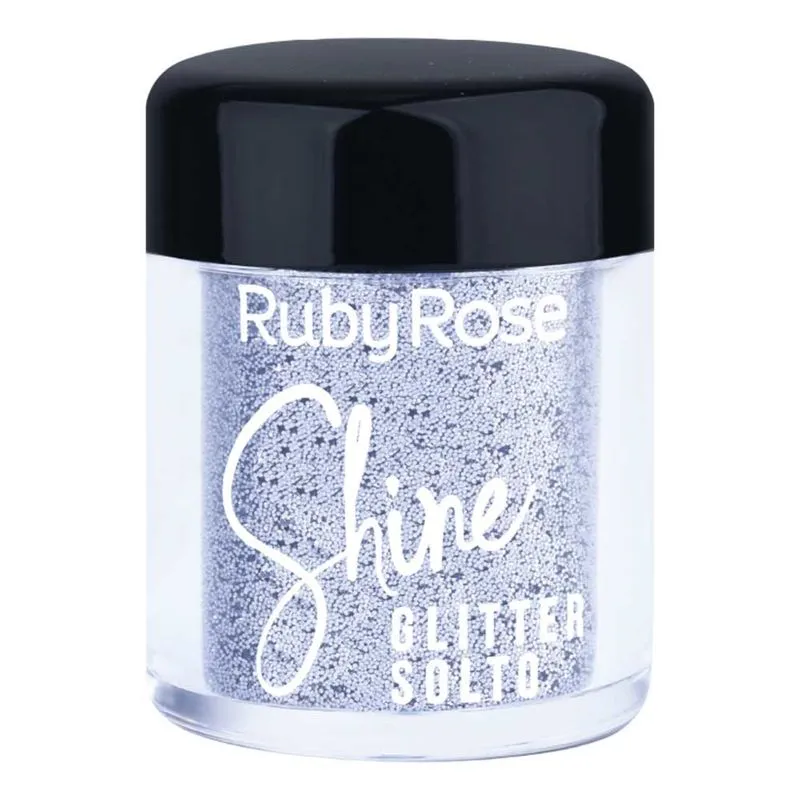 Glitter Solto Ruby Rose Losse Glitter 7 Silver