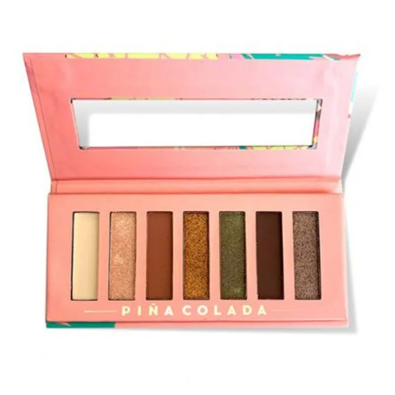 Paleta De Sombras Ruby Rose Pinacolada Com 7 Cores