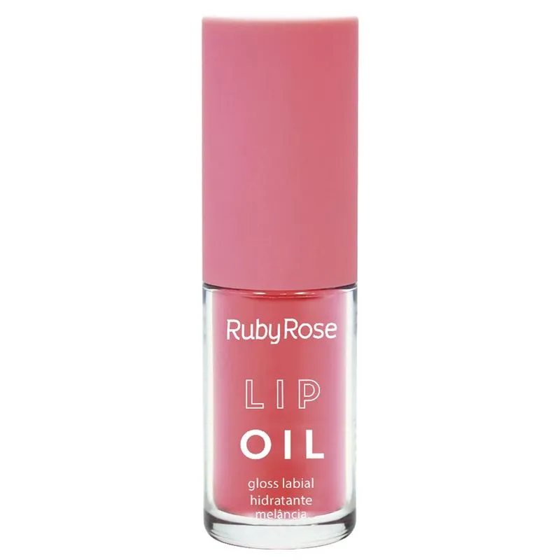 Gloss Hidratante Labial Ruby Rose Lip Oil Melancia