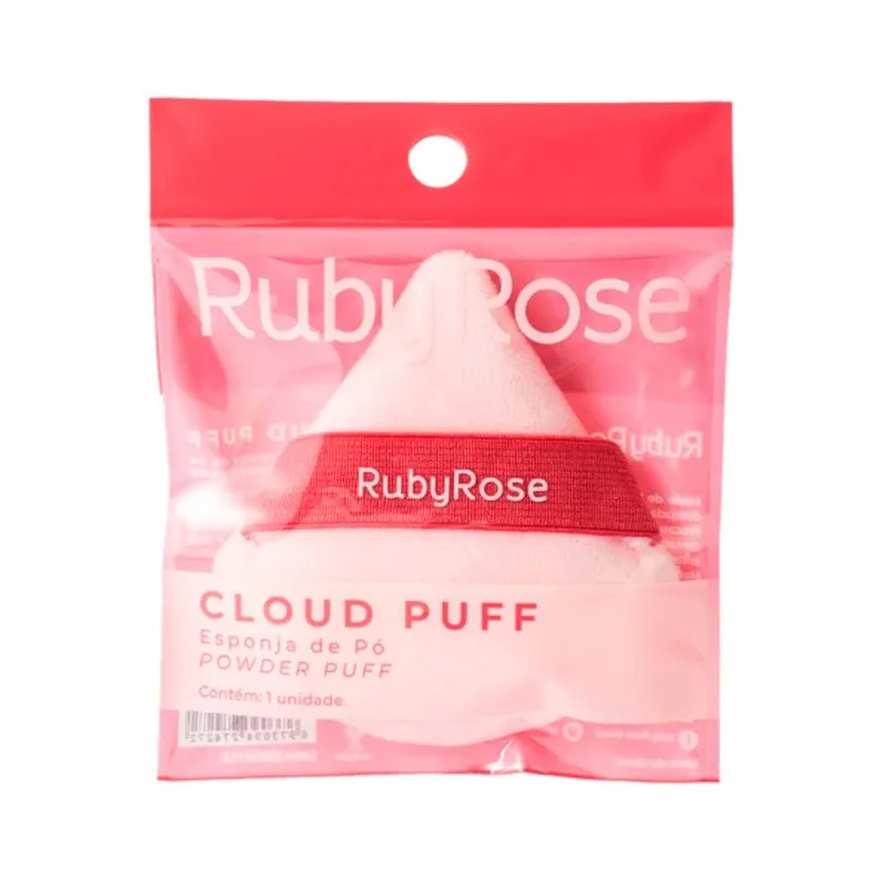 Esponja de Pó Ruby Rose Cloud Puff HBA7004 1 Unidade