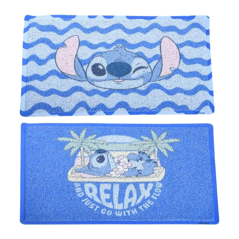 Capacho Pvc 40X60cm Stitch Disney Sortido