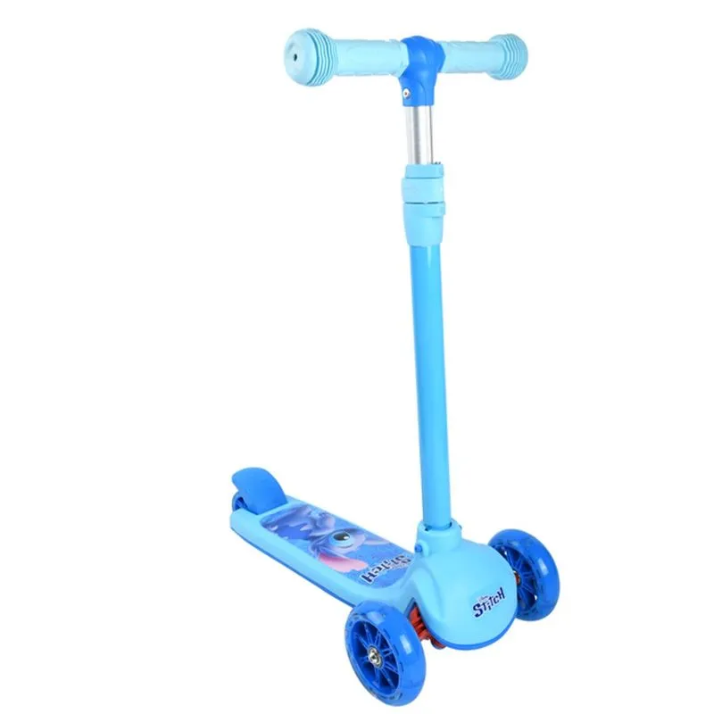 Patinete 3 Rodas Luzes E Som Stitch - Formosa Toys