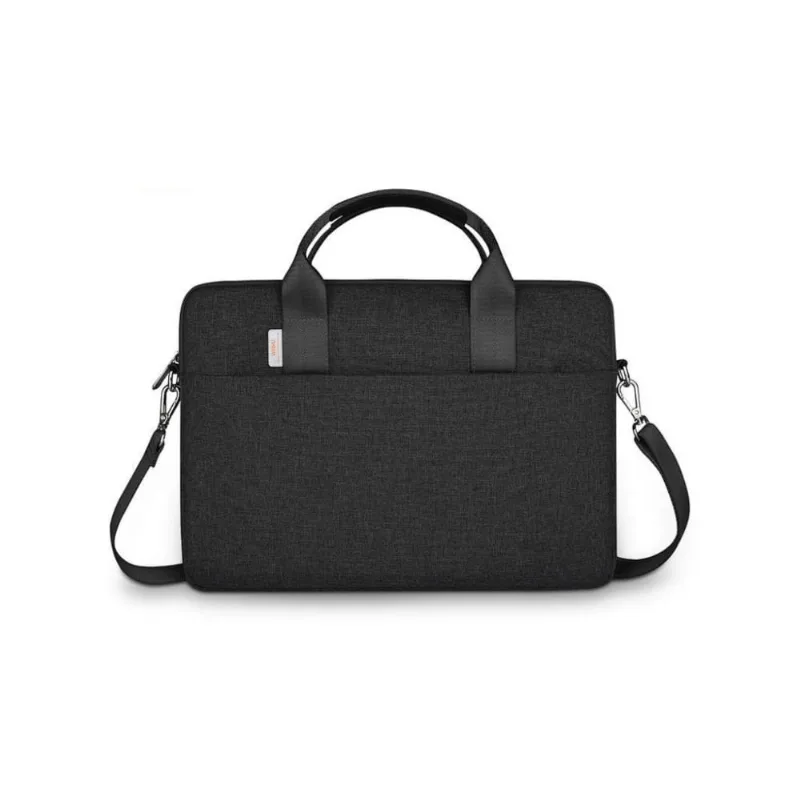 Pasta Minimalista com Alça Notebook 15.6 WIWU Preta