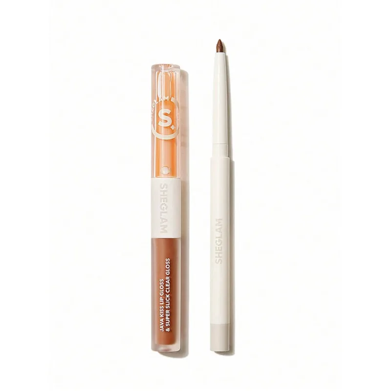 Set Delineador y Dúo de Labios Soft 90's Glam Haute Cocoa