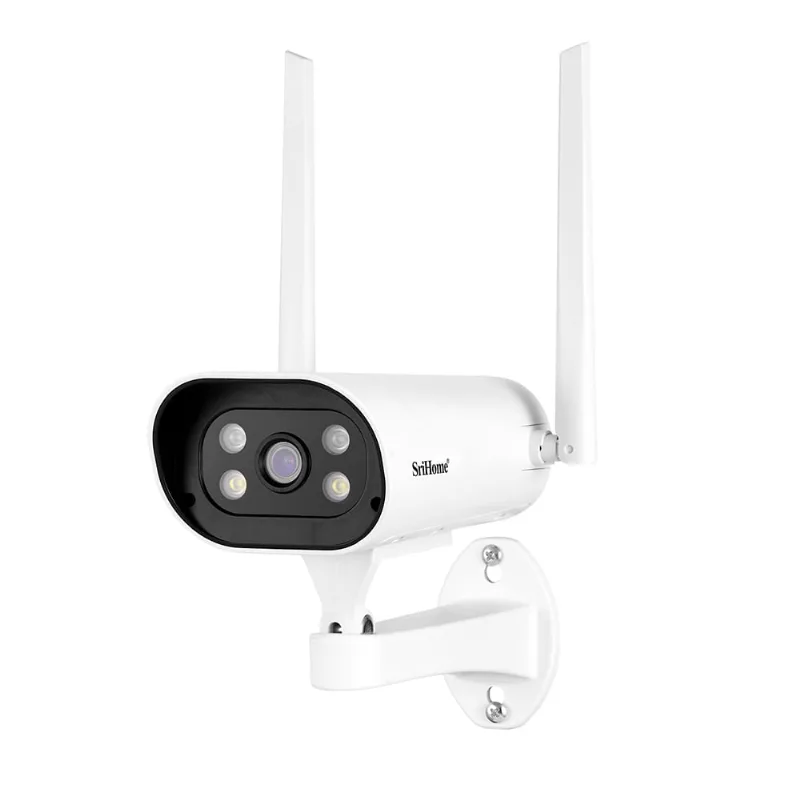 Cámara de Seguridad SriHome 4mp Alarma visión nocturna
