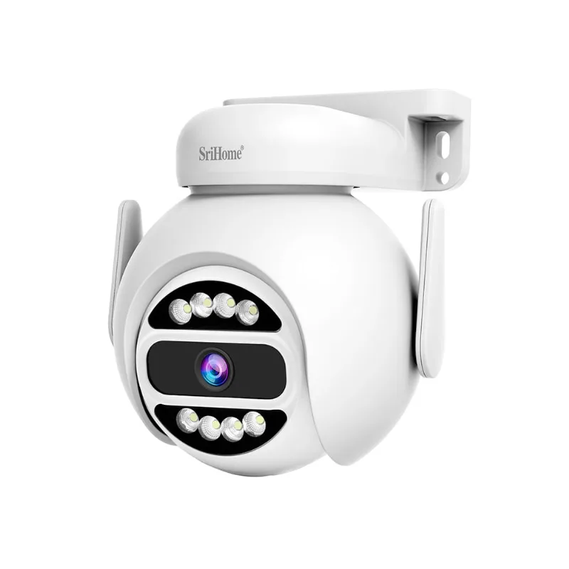 Cámara de Seguridad SriHome 4mp Audio De Pared o Techo