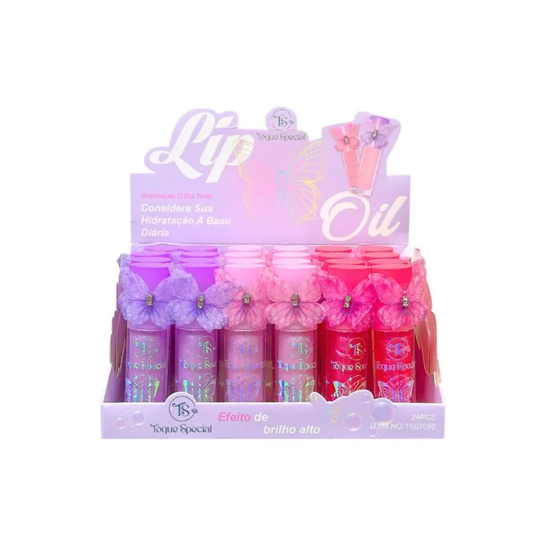 Lip Oil Efeito Brilho Alto C/24 Unid - Toque Special (TS07092)