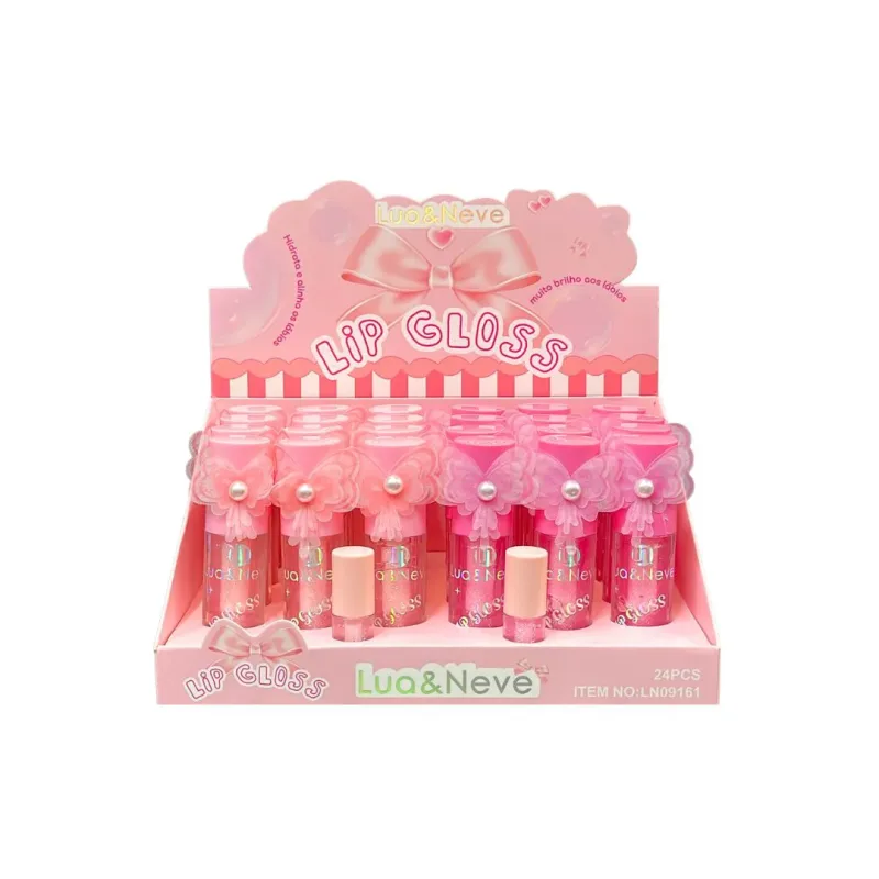 Lip Gloss C/24 Unid - Lua e Neve (LN09161)