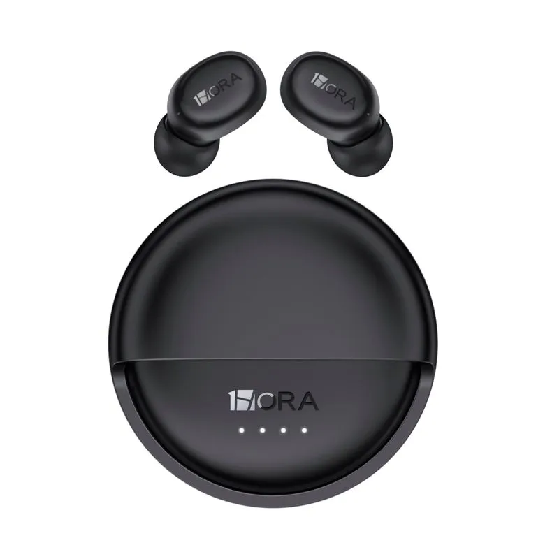 Audífonos in ear con Bluetooth 1Hora AUT216, negros