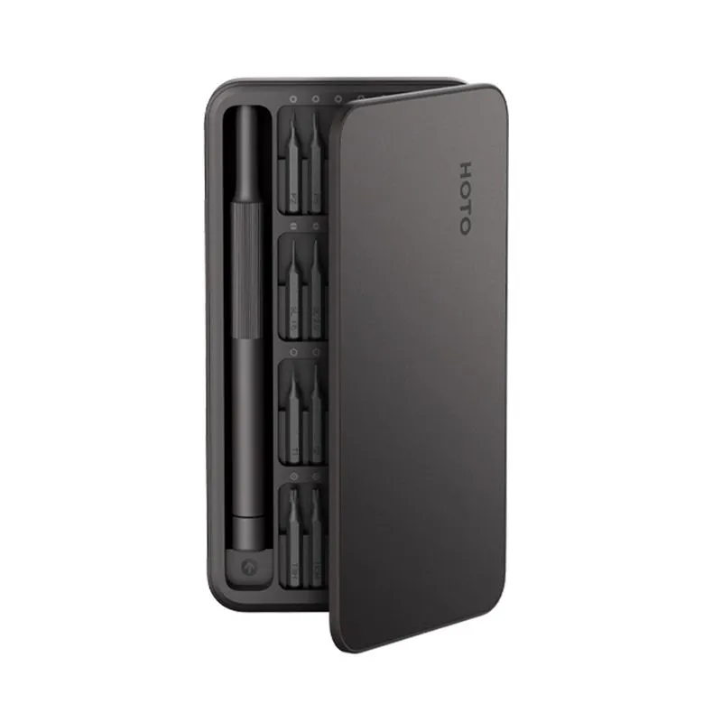 Kit Chave Precisão 28-em-1 Hoto Fenda/broca Dark Cinza