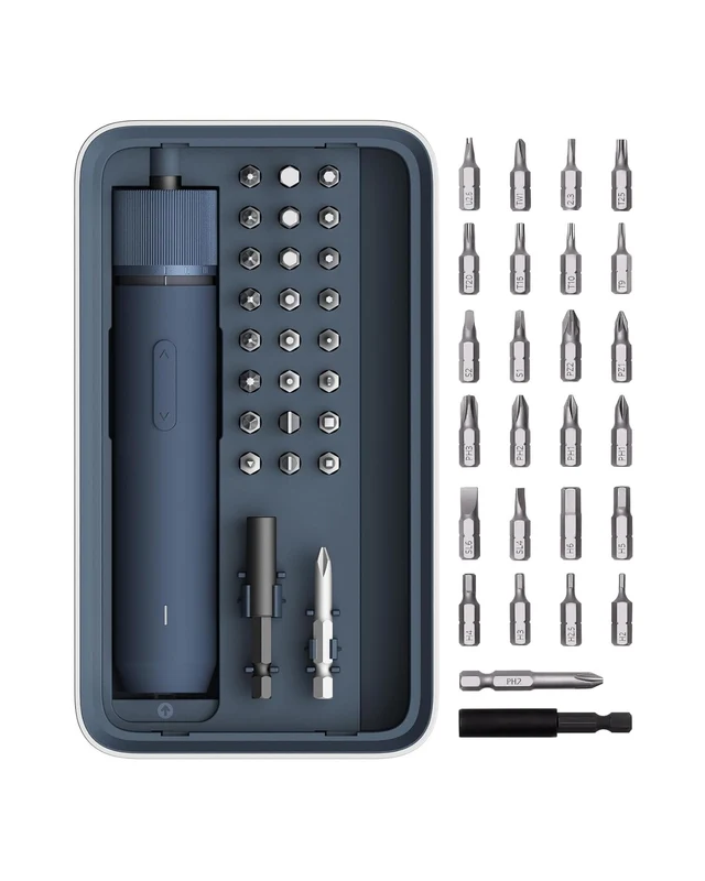 HOTO Electric Screwdriver Kit Set 25 S2-Steel Bits EZPC Technology