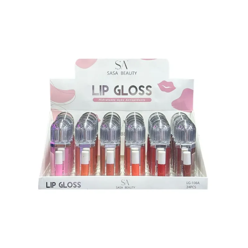 Lip Gloss C/24 Unid - Sasa Beauty (LG108A)