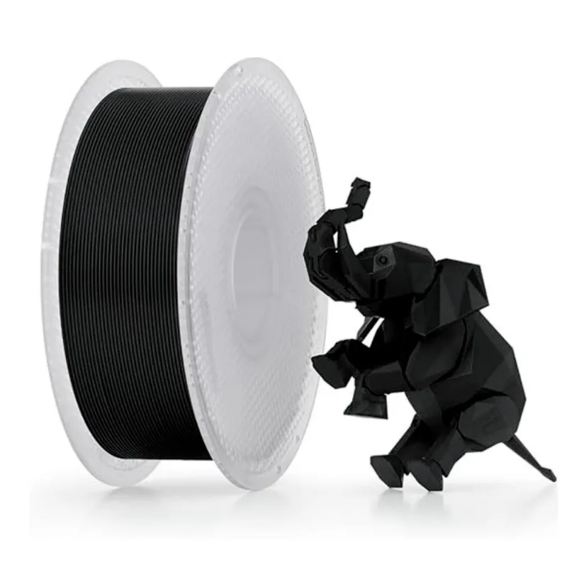 Filamento 1,75mm Pla Básico, 1kg, Preto, Para Impressora 3d, Com Carretel Reutilizável, Bambu Lab Bambu Lab
