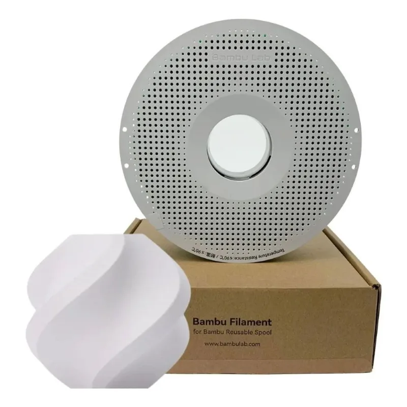 Filamento Bambu Lab Petg Hf Branco 1kg Carretel Reutilizável