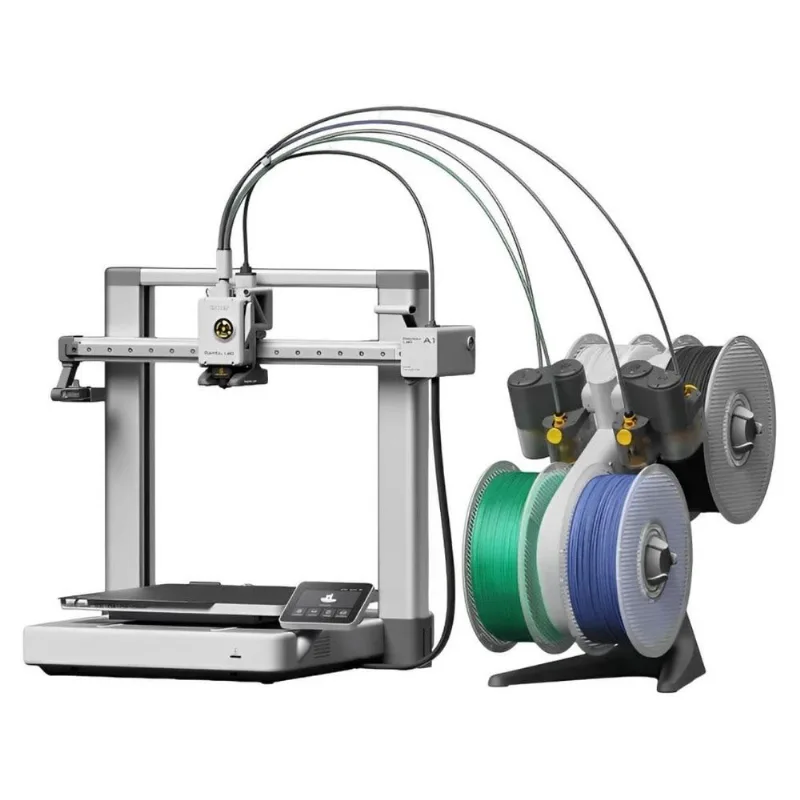 Impressora 3d Bambu Lab A1 Combo - Fdm - Impressão Multicolorida 500mm/s - Display Touch, Entrada Sd