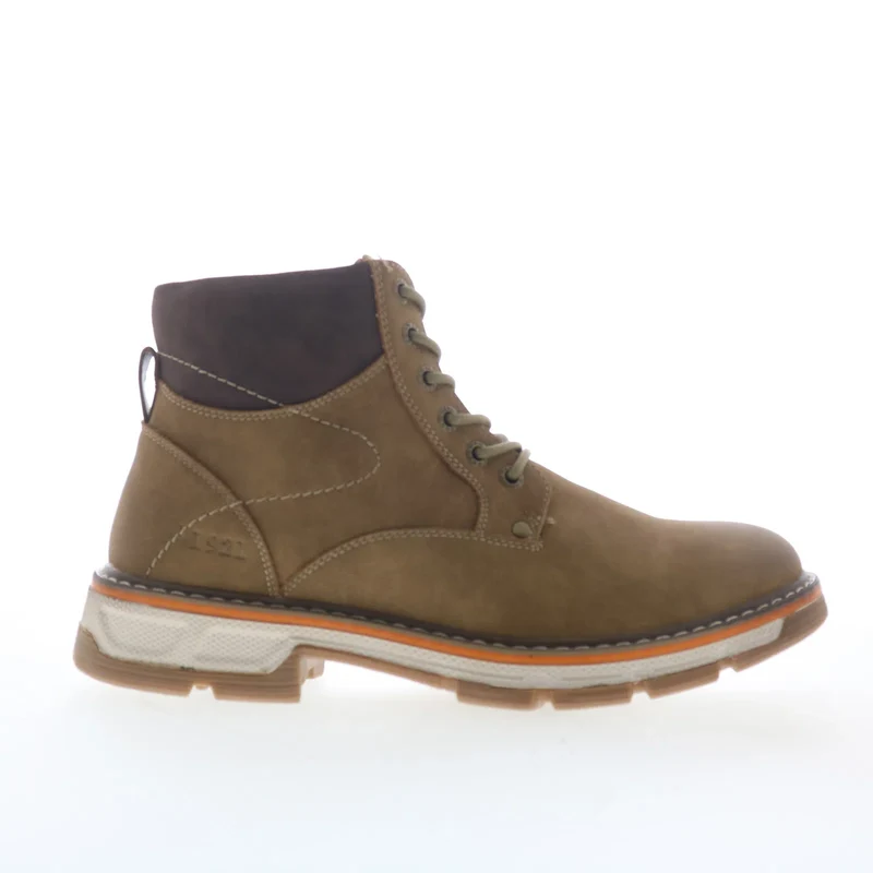 Freeman Dillon F220114 Mens Brown Leather Lace Up Casual Dress Boots 10.5