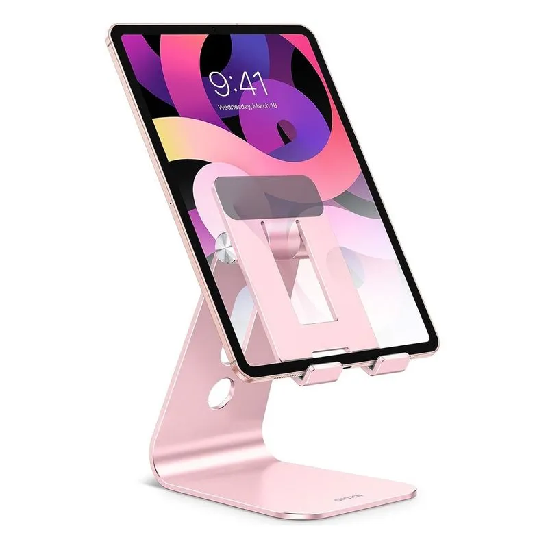 Suporte de Mesa Portátil Omoton T2 para Tablet Rose