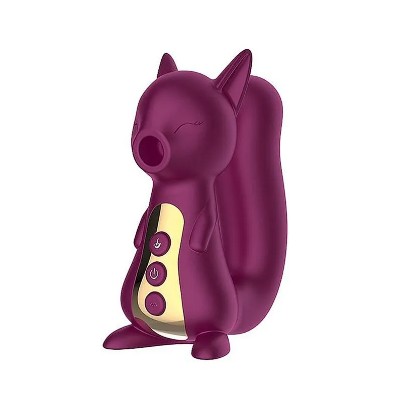 Flame Vibrador em Formato de Esquilo com 10 Modos de Pulsação Sexy Import