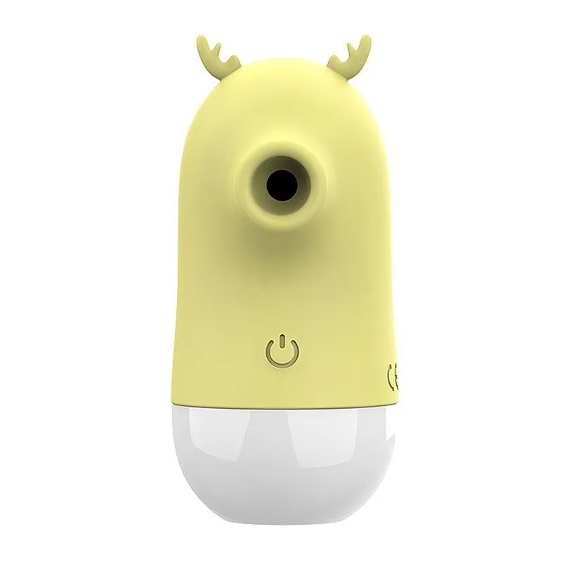 Cartoon Fawn Vibrador em Formato de Alce com Língua Estimuladora e 5 Modos de Pulsação Sexy Import