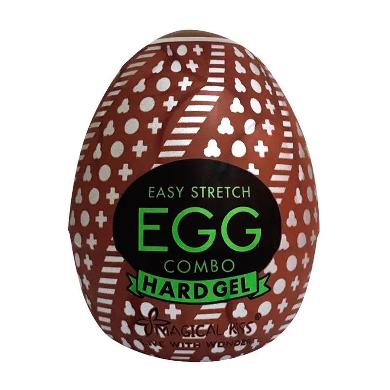 Egg Masturbador Masculino Hard Gel Magical Kiss