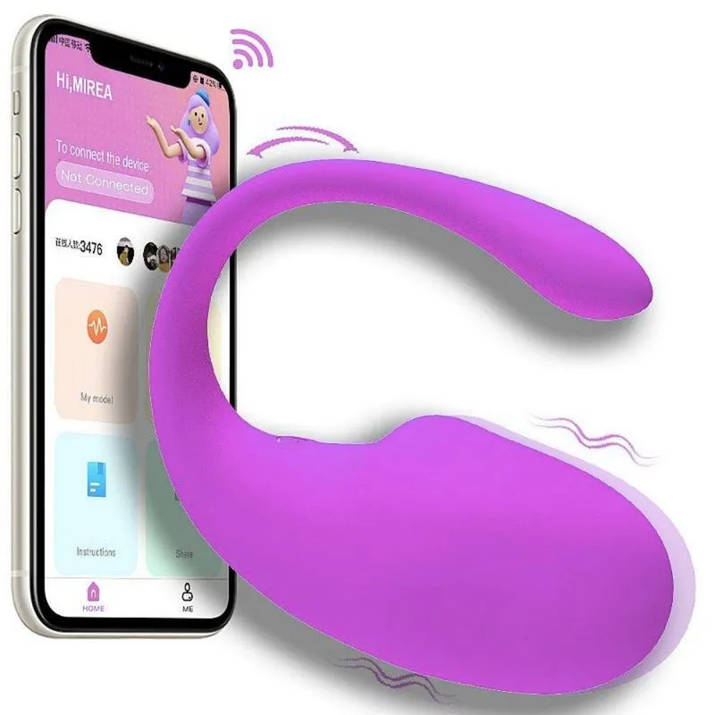 Vibrador Feminino Bluetooth Controlado Via App 10 Vibrações