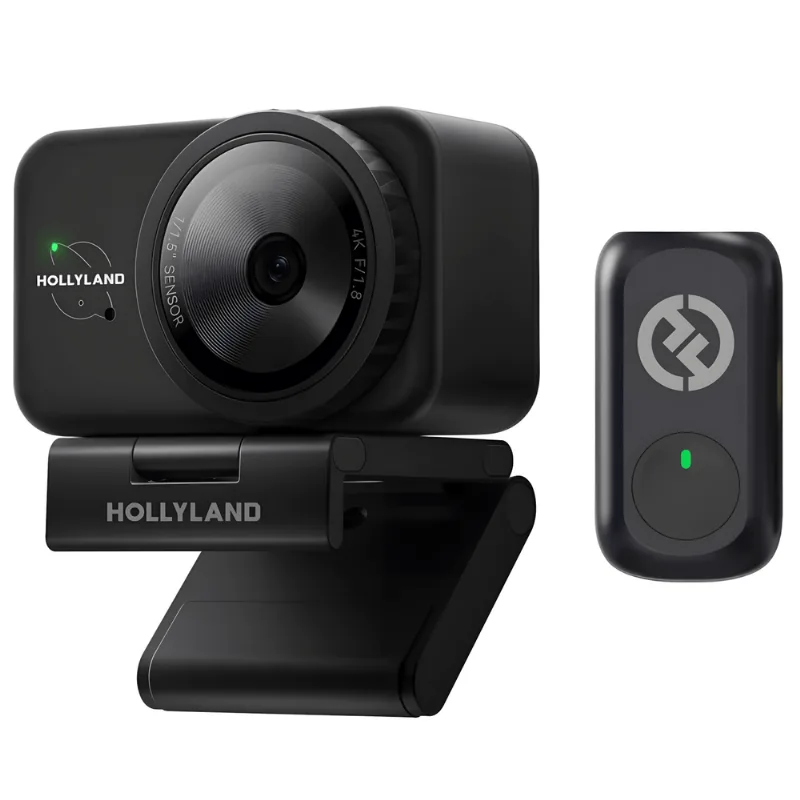 Webcam Hollyland Lyra 4K UHD Streaming Combo USB-C com Microfone LARK A1