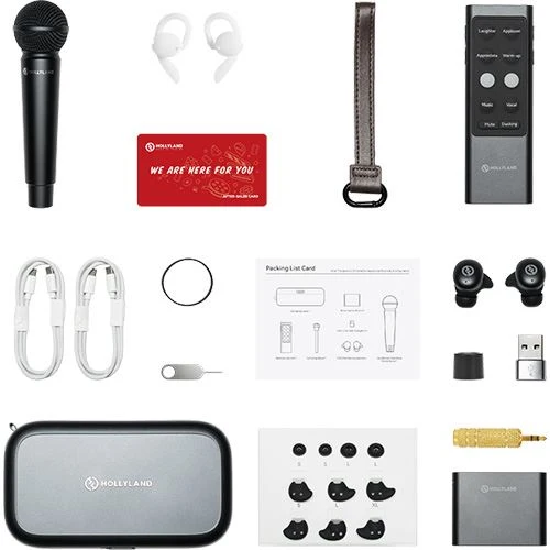 Pack Gravação Wireless Hollyland Melo P1 Combo - Preto